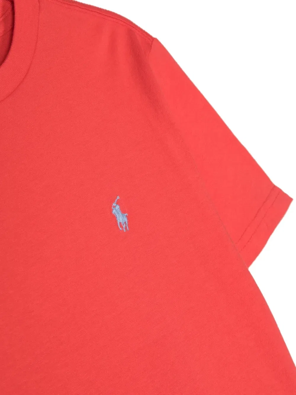 Футболка с вышивкой Polo Pony Polo Ralph Lauren Kids, красный — фото 3