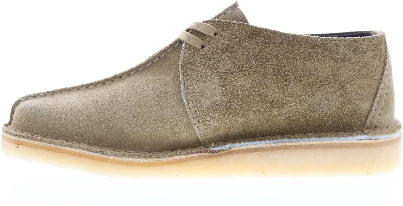 Мужские ботинки Clarks Desert Trek, темно-оливковый — фото 4
