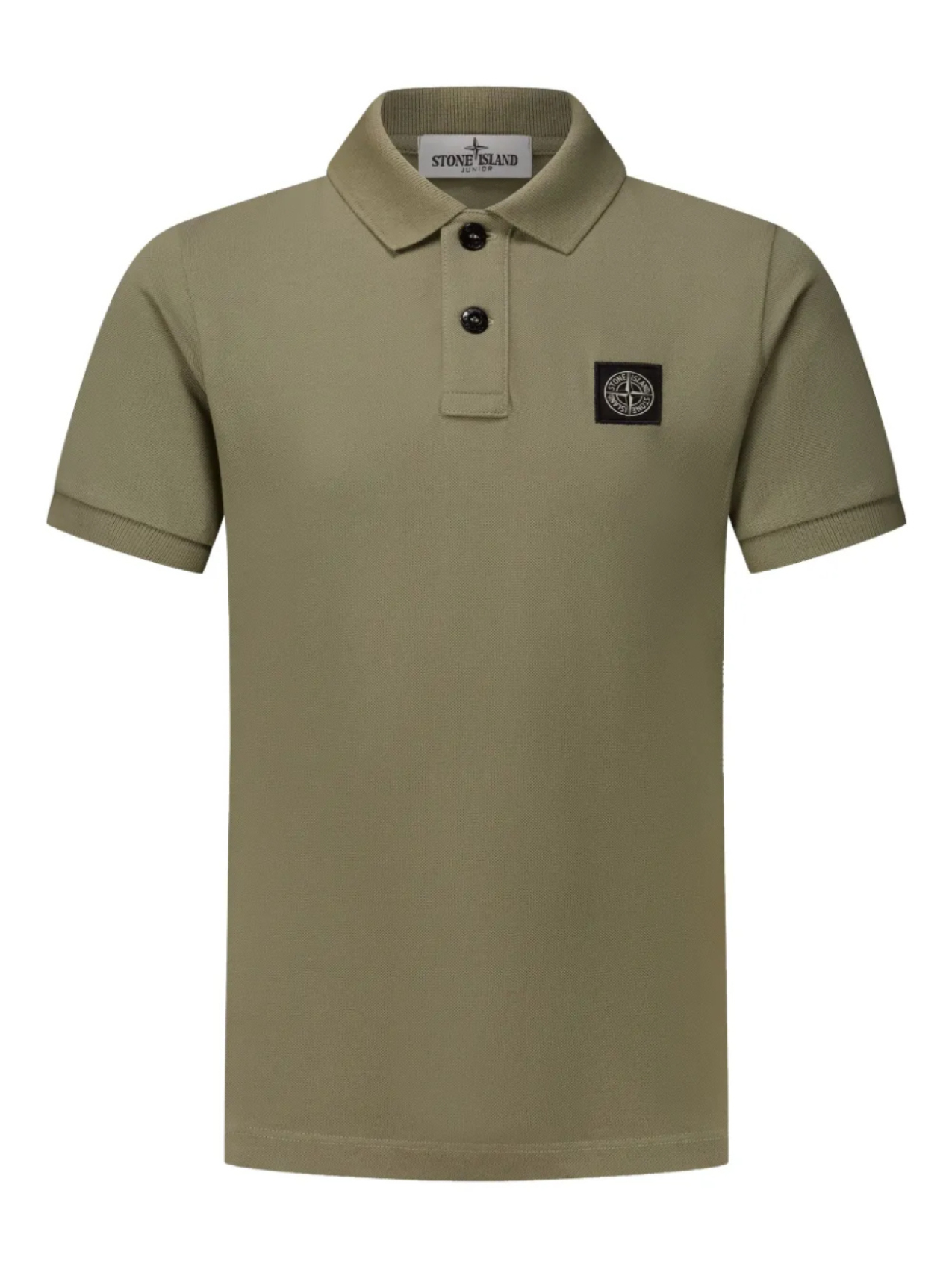 

Рубашка поло с рисунком компаса Stone Island Junior, зеленый