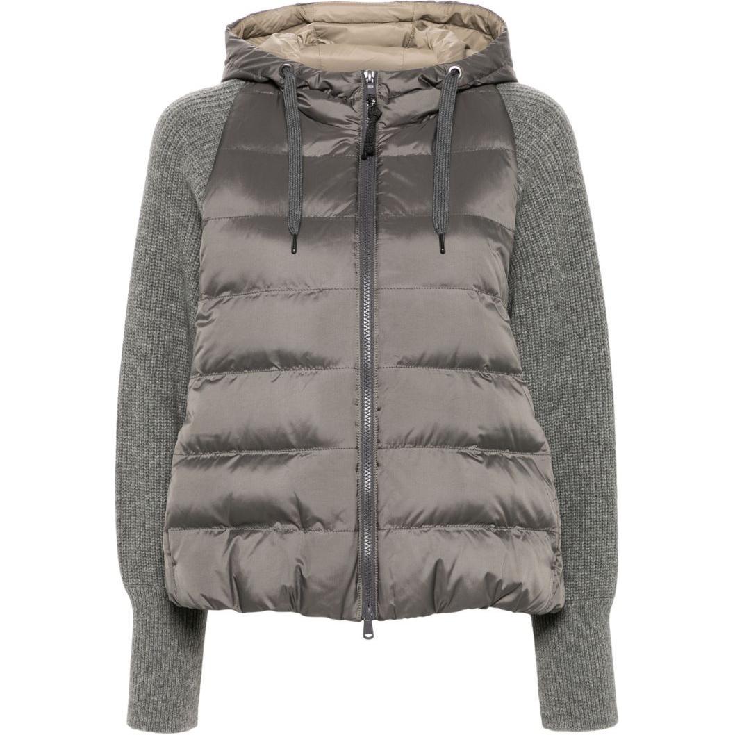 

Brunello Cucinelli Худи на шнурке, Gray