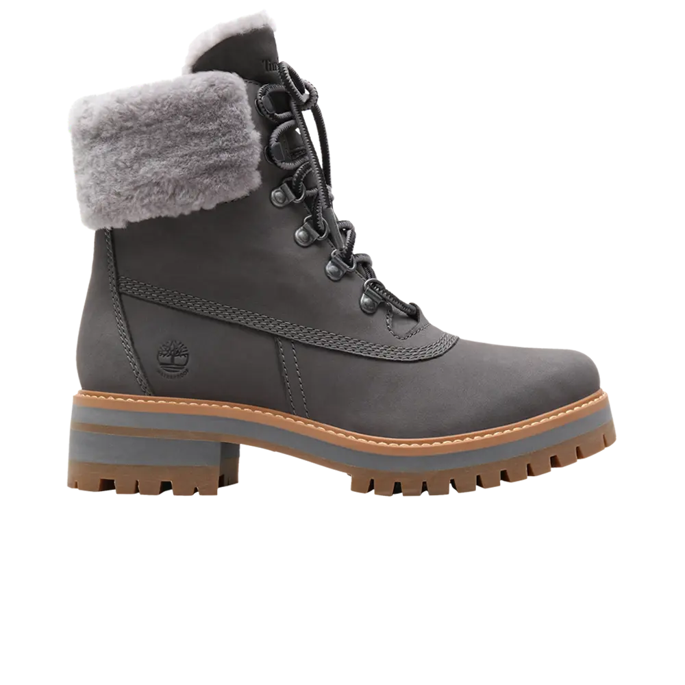 

Ботинки из овчины Wmns Courmayeur Valley 6 дюймов Timberland, серый