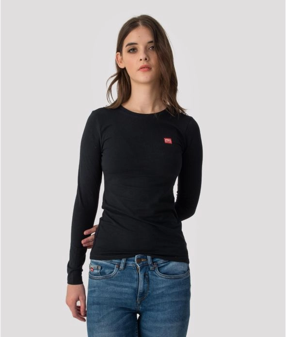 

Футболка с длинными рукавами Elizabeth Retro Jeans, черный