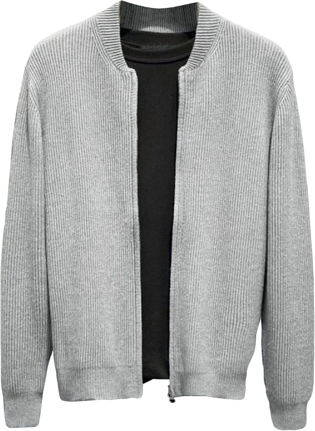 

Мужской кардиган на молнии slim fit