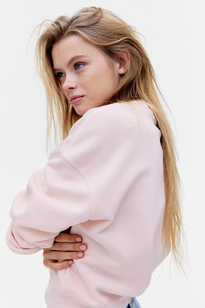 

Толстовка свободного покроя H&M, розовый