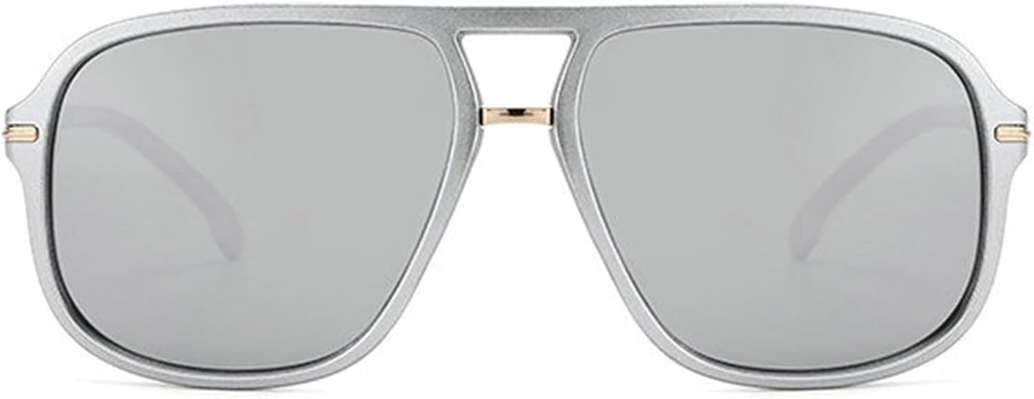 

Солнцезащитные очки Willochra Luxury Oversized Pilot для женщин и мужчин, винтажные квадратные солнцезащитные очки с градиентным переходом, очки для активного отдыха с защитой от УФ-излучения UV400, C3