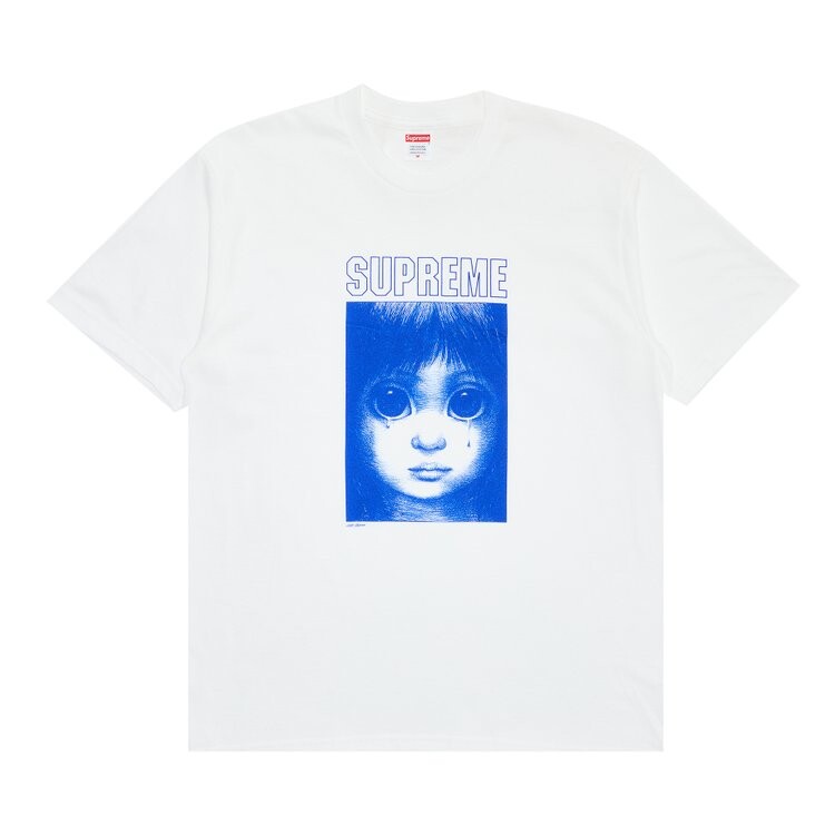 

Футболка Supreme Margaret Keane Teardrop Tee, белый