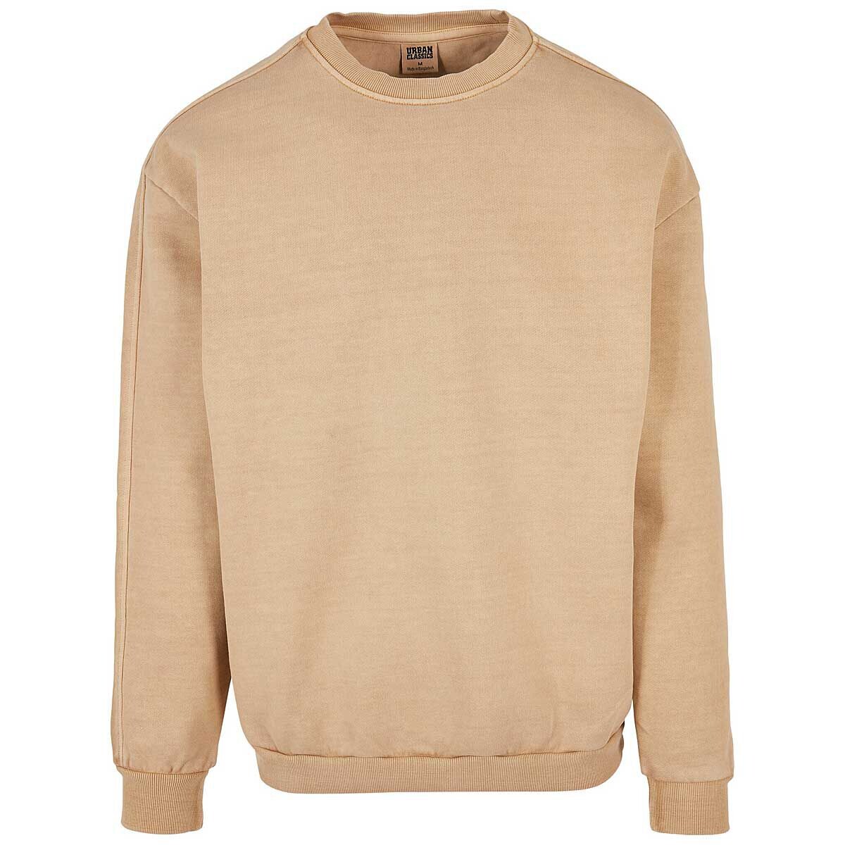 

Свитшот Heavy Terry Garment Dye Crew Urban Classics, цвет Sommerblau