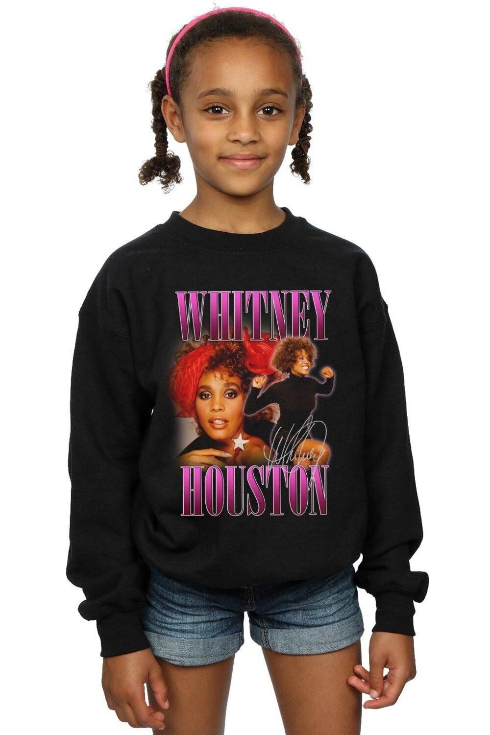 

Толстовка Signature Homage Whitney Houston, черный