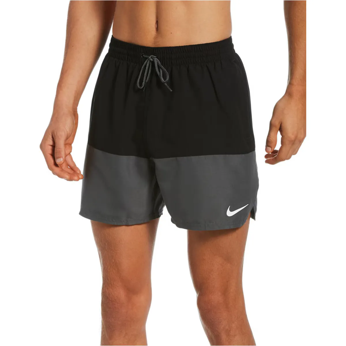 

Мужской раздельный купальник Nike 5 дюймов, черный/серый