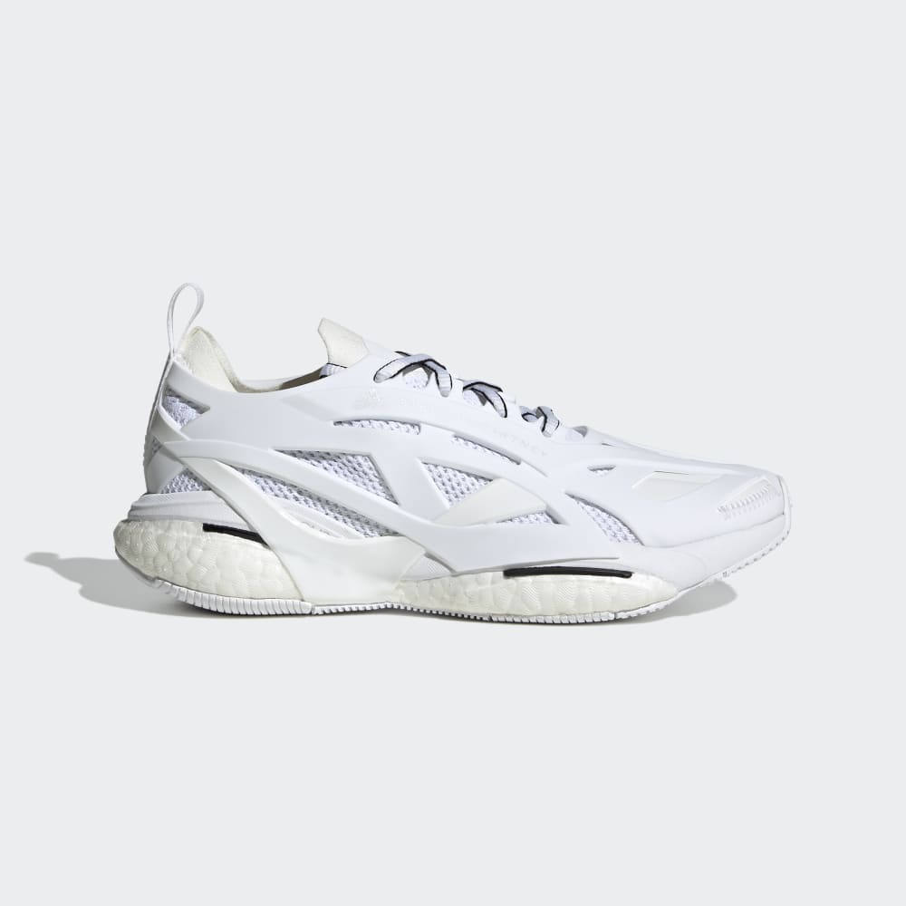 Кроссовки Adidas by Stella McCartney Solarglide Shoes, цвет Cloud White/Active Orange/White Vapour