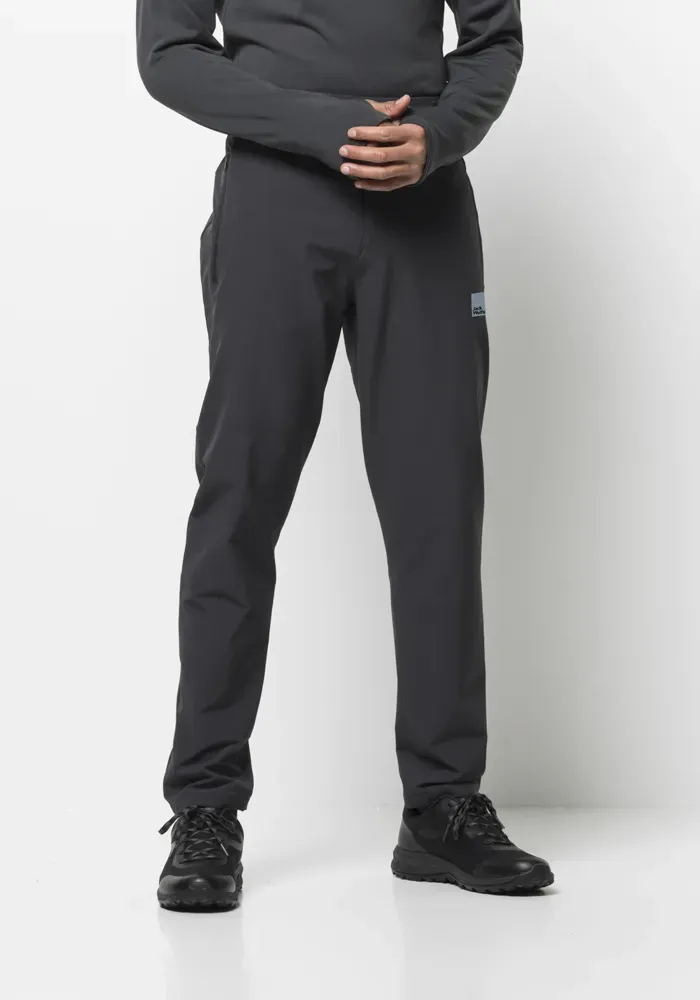 

Брюки из софтшелла Jack Wolfskin "BIKE COMMUTE WI PANTS M", цвет Phantom