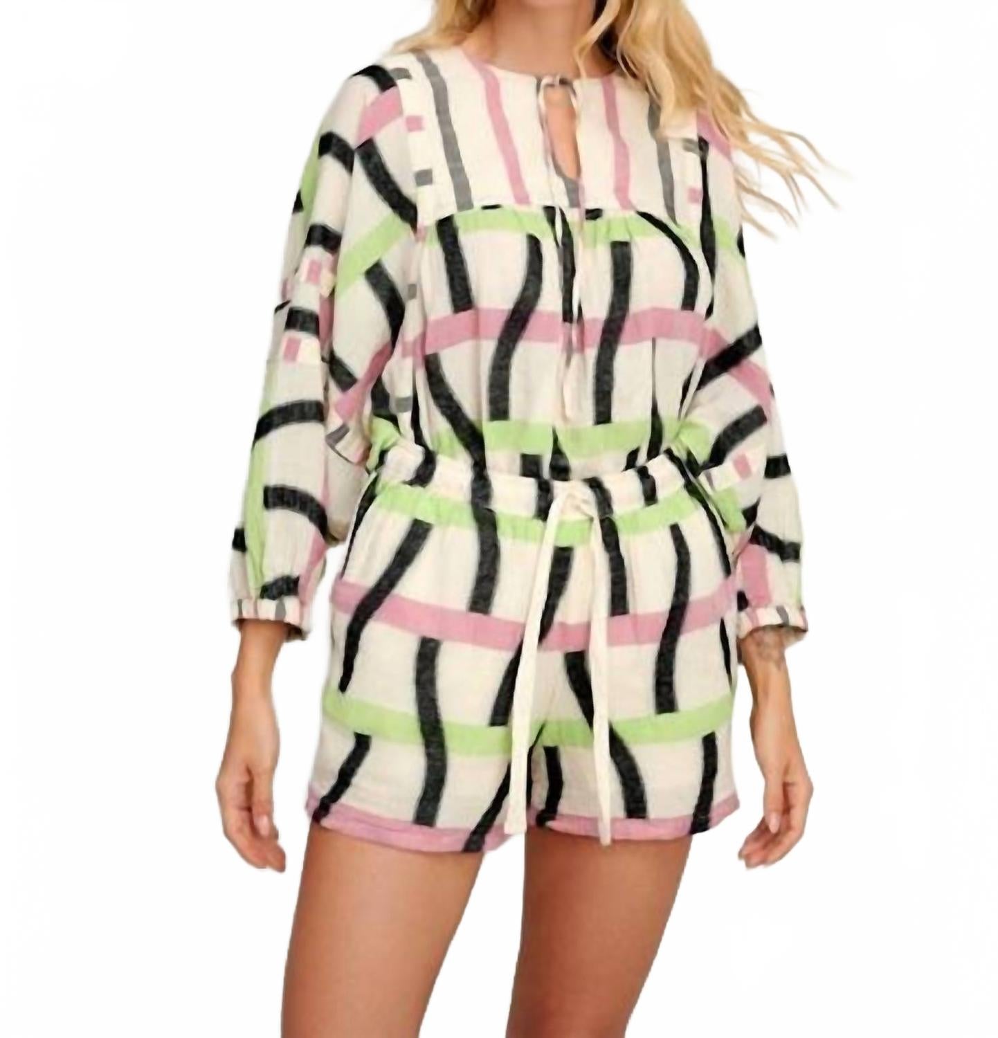 

Карла Хлопковые шорты в мульти Pearl and Caviar