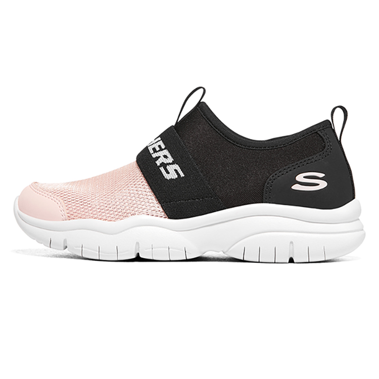

Детские кроссовки Go Fle Anti Kick с амортизацией и износостойкостью Skechers, розовый/черный