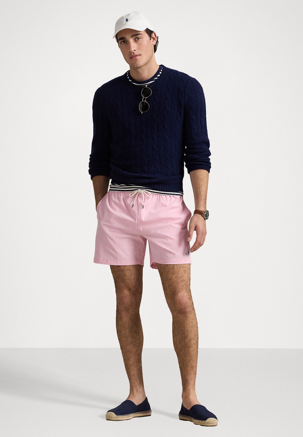 Пляжные шорты 14.6 CM TRAVELLER CLASSIC SWIMMING TRUNK Polo Ralph Lauren, фуксия — фото 2