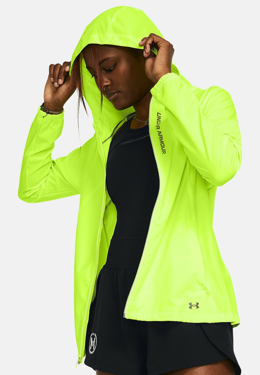 

Куртка для бега OUTRUN THE STORM Under Armour, желтый