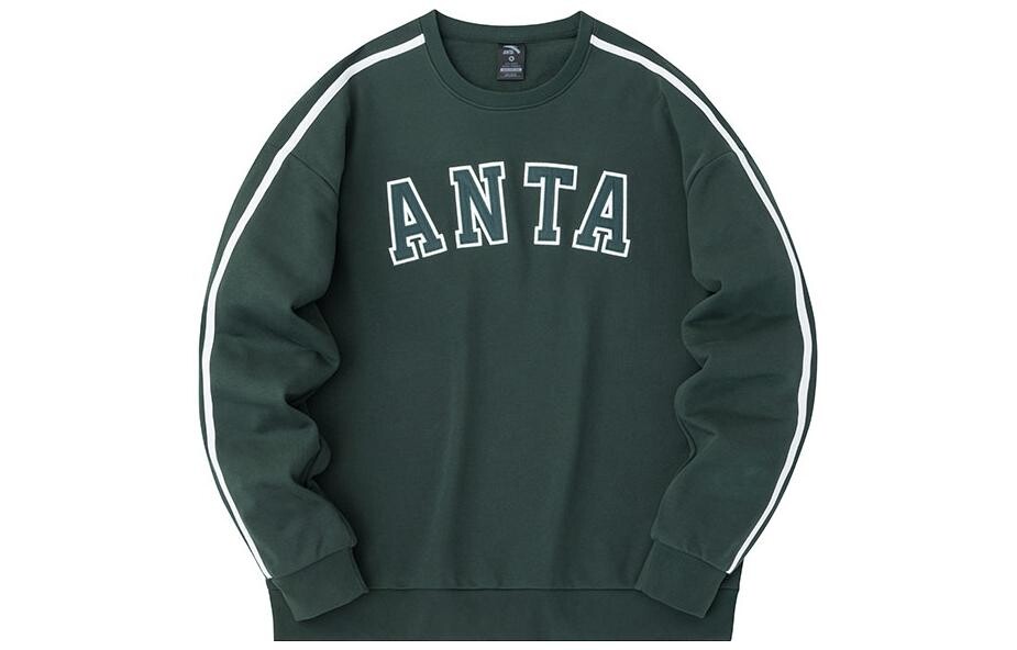 

Свитшот унисекс зеленый и зеленый Anta, зеленый