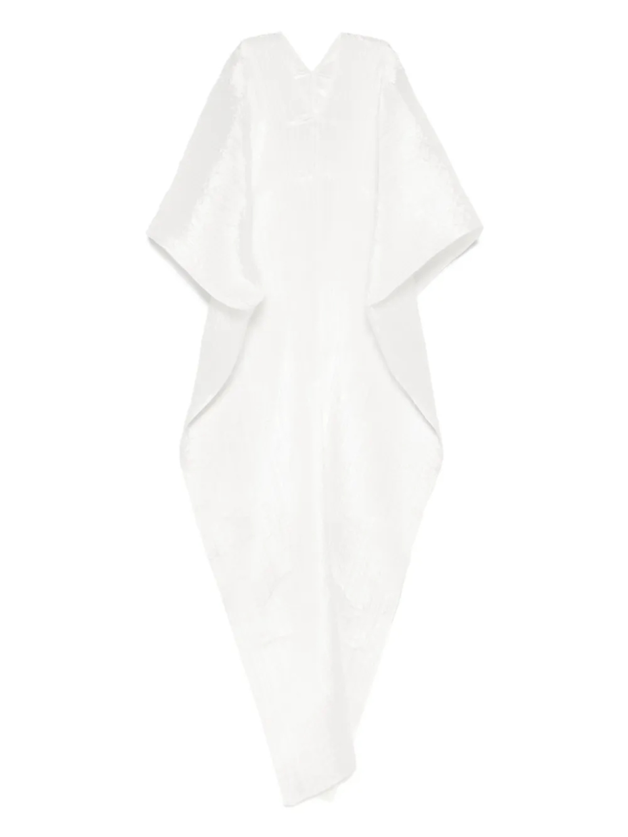 

Pleats Please Issey Miyake плиссированная накидка, белый