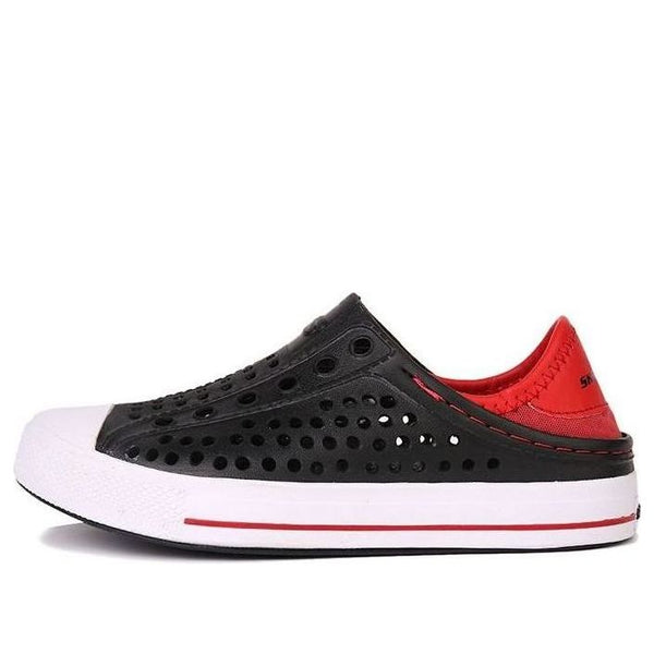 

Кроссовки guzman steps slip-ons 'black red' Skechers, черный