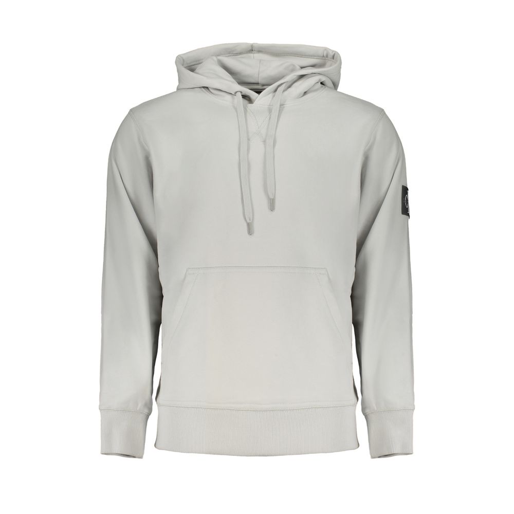 

Серый хлопковый свитер Calvin Klein