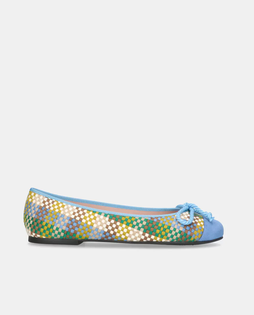 

Женские балетки Rosario из плетеного материала Pretty Ballerinas, мультиколор