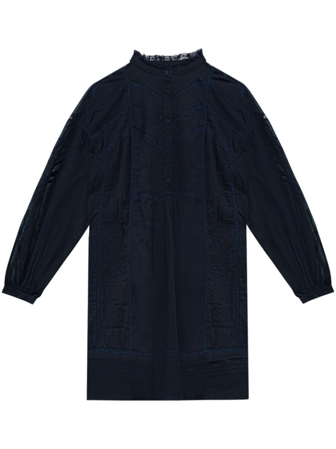 

MARANT ÉTOILE платье Galia с вышивкой, черный