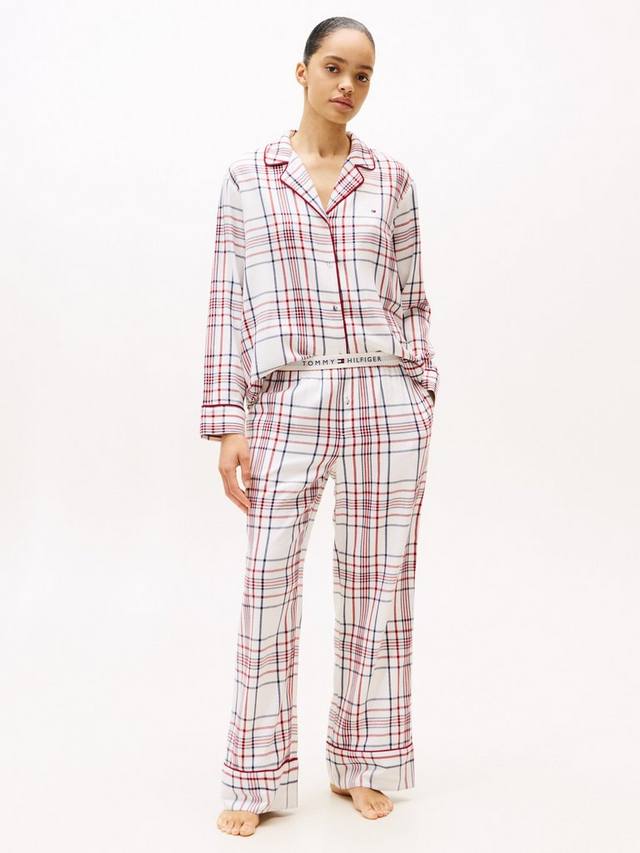 Подарочный набор: фланелевая пижама и тапочки Essential Tommy Hilfiger, Multi