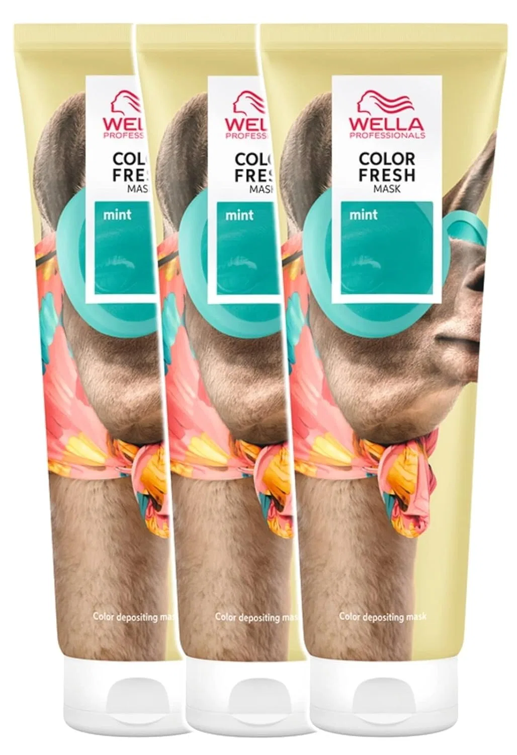 Маска для волос «Color Fresh Mask Mint» от Wella Professionals, 150 мл, 3 шт. Wella Professionals