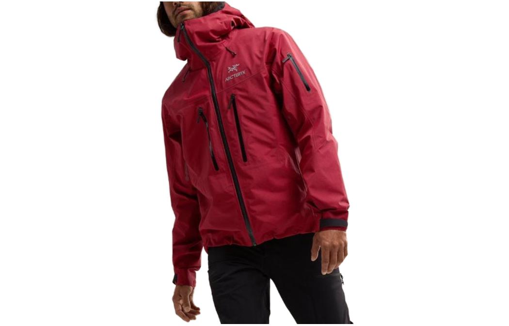 Куртка Arc'teryx Alpha SV GORE TEX, цвет Бордовый Красный/Бордовый — фото 3