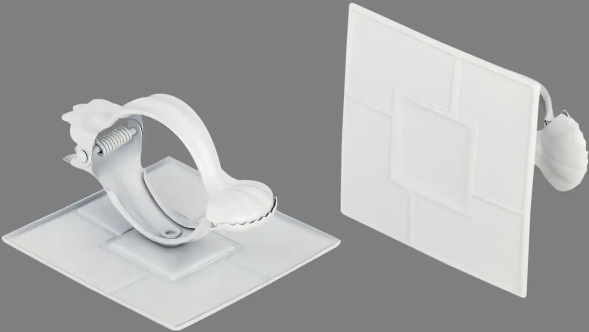 

Декоративная клипса Good Life для подхватов "Квадратная", (1 шт.), для тканей и штор 8х8 см, белый