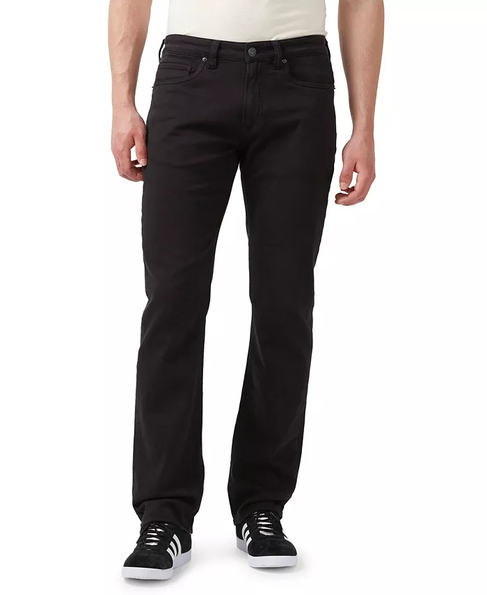 

Прямые брюки Straight Six Men's Freedom Flex Buffalo David Bitton, черный