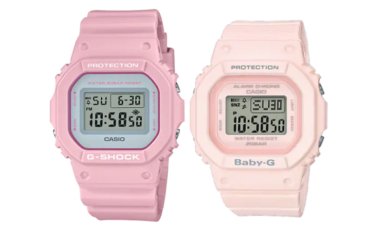 

CASIO Часы Unisex Pair Table Series Pink Watch
