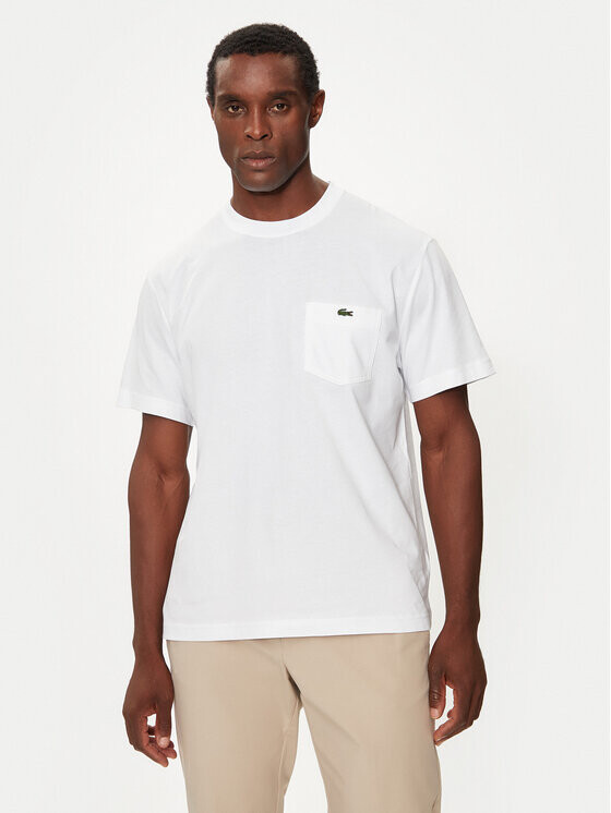 

Футболка стандартного кроя Lacoste, белый