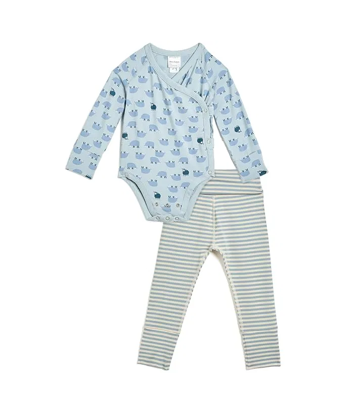 Комплект Wiggle Set TENCEL Lyocell Baby Hanna Andersson, Rainbows