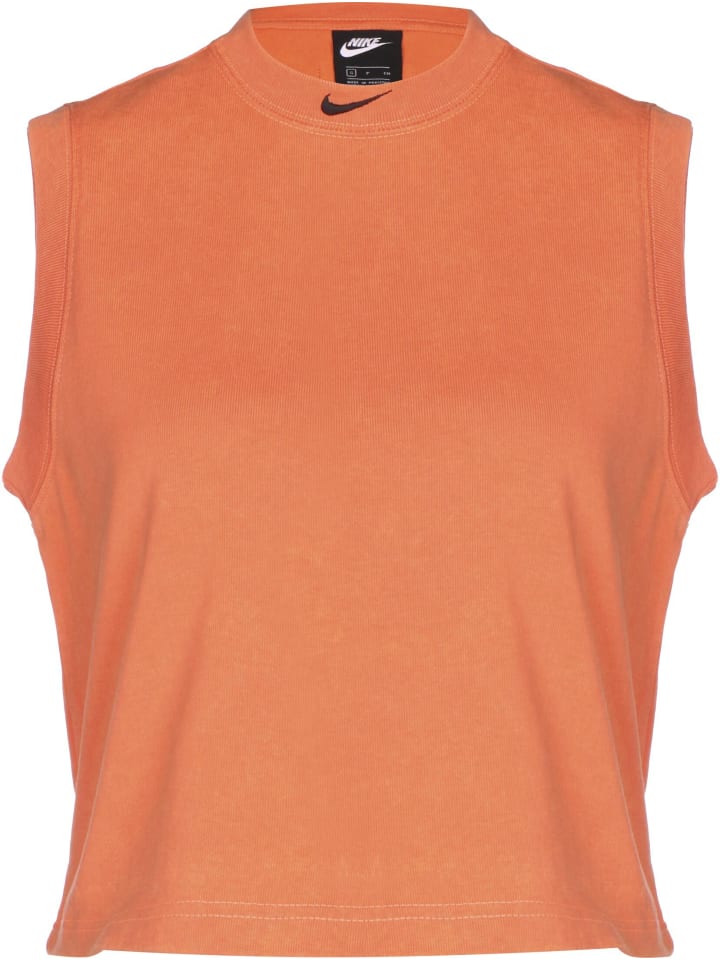 

Топ Nike, цвет atomic orange/black