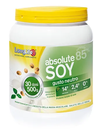 

Longlife Absolute Soy 500 G Здоровье костей и рост мышечной массы Long Life