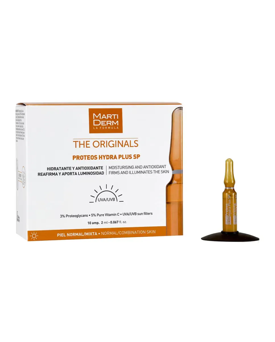 Сыворотка MartiDerm — 10 Ампул Proteos Hydra Plus Sp The originals