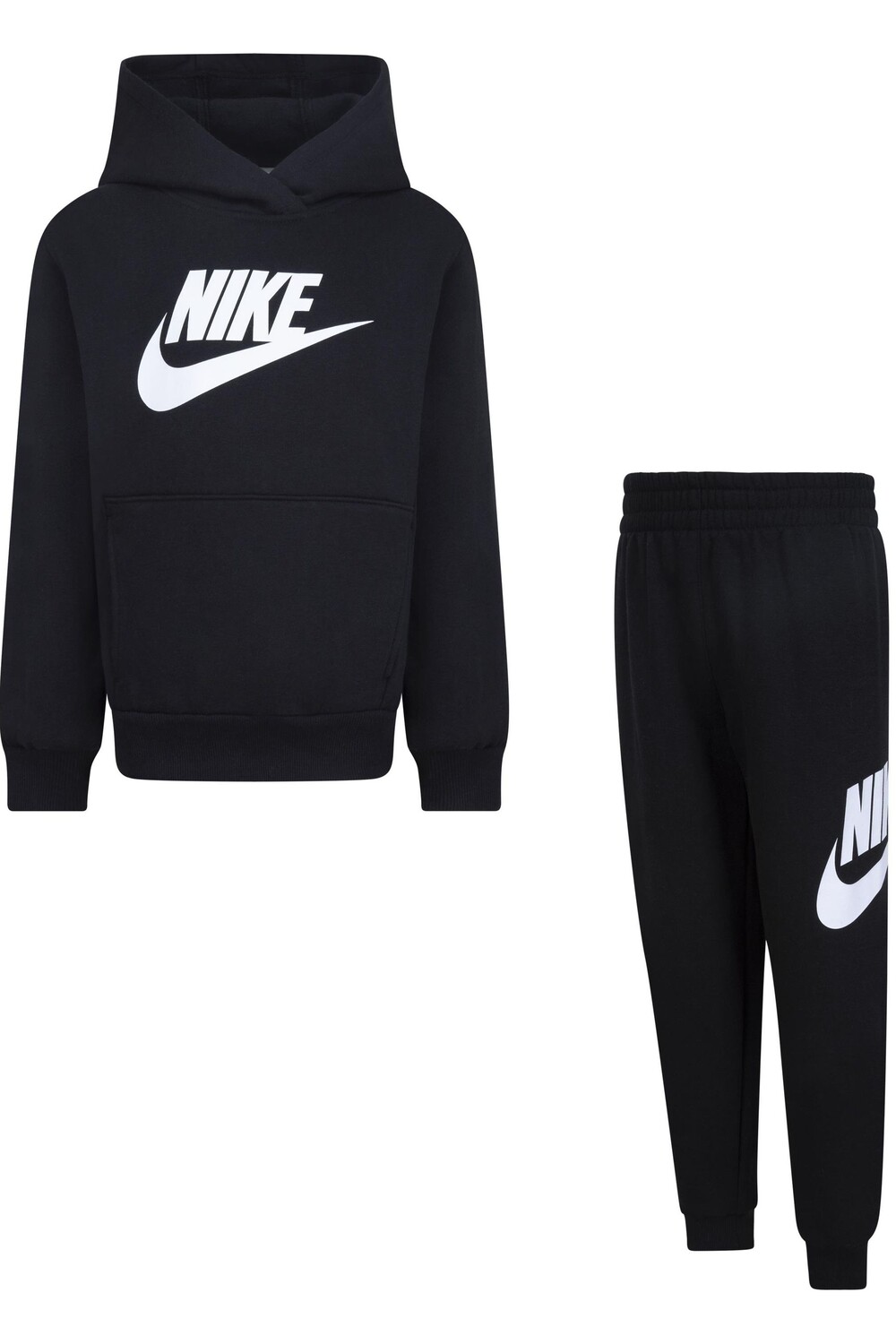Флисовый спортивный костюм Club для малышей Nike, черный — фото 3