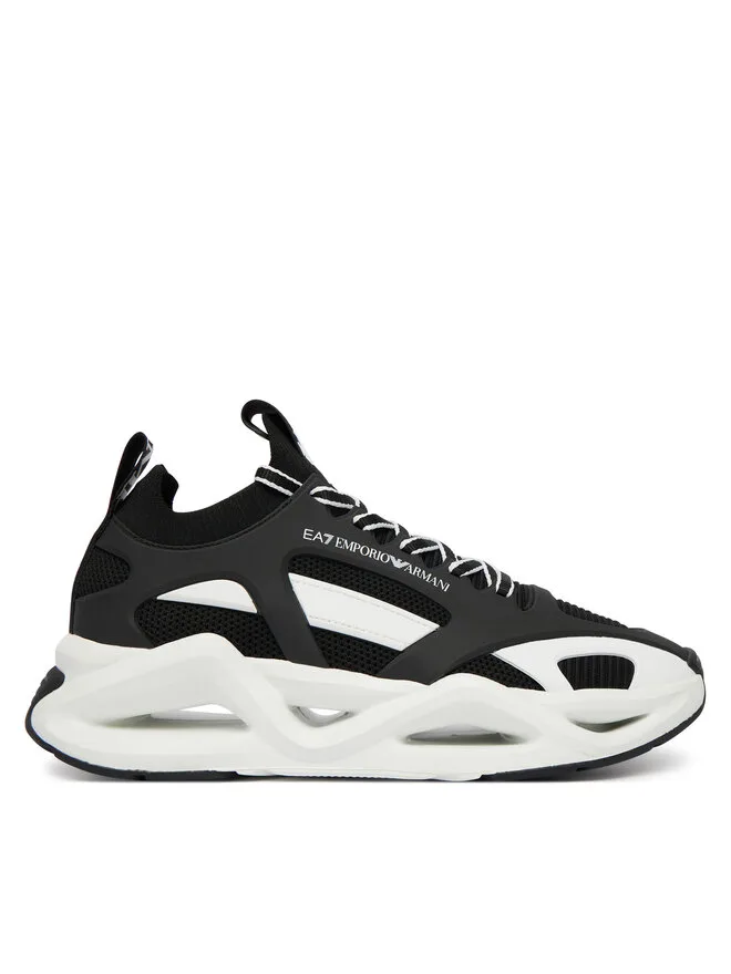 EA7 Emporio Armani Кроссовки 7X000383 AF19525 MC008 черные