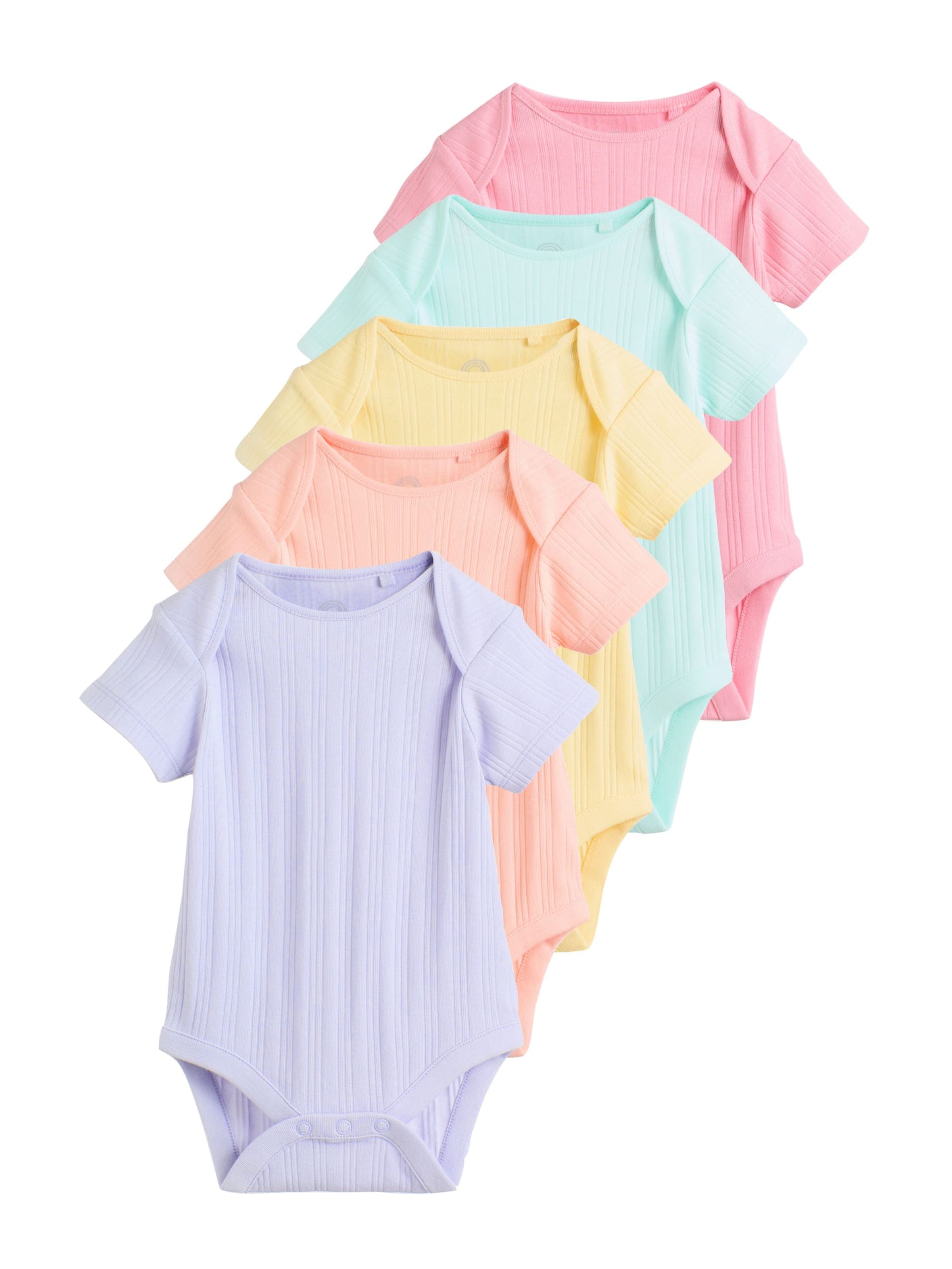 

Next Комбинезон/боди в светло-голубом, светло-желтом, лавандовом, розовом и розовом оттенках