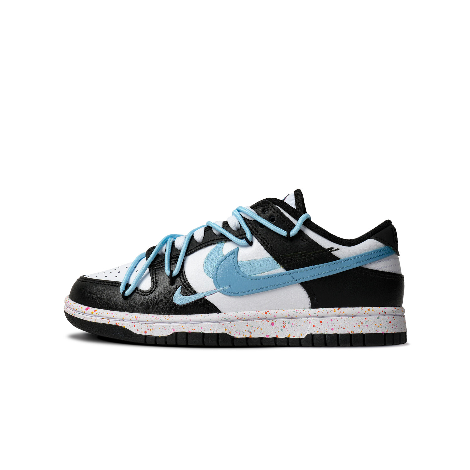 

Кроссовки Nike Dunk Skateboard Shoes Women's Low-Top Blue White/Black