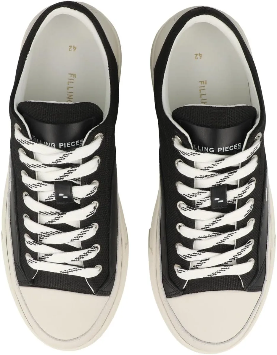 Кроссовки Filling Pieces Unisex Adult Low Riviera Low Trainers, черный — фото 2