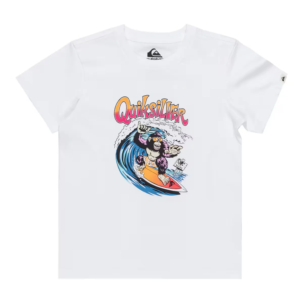 

Детская футболка Quiksilver «Kong Story», белый