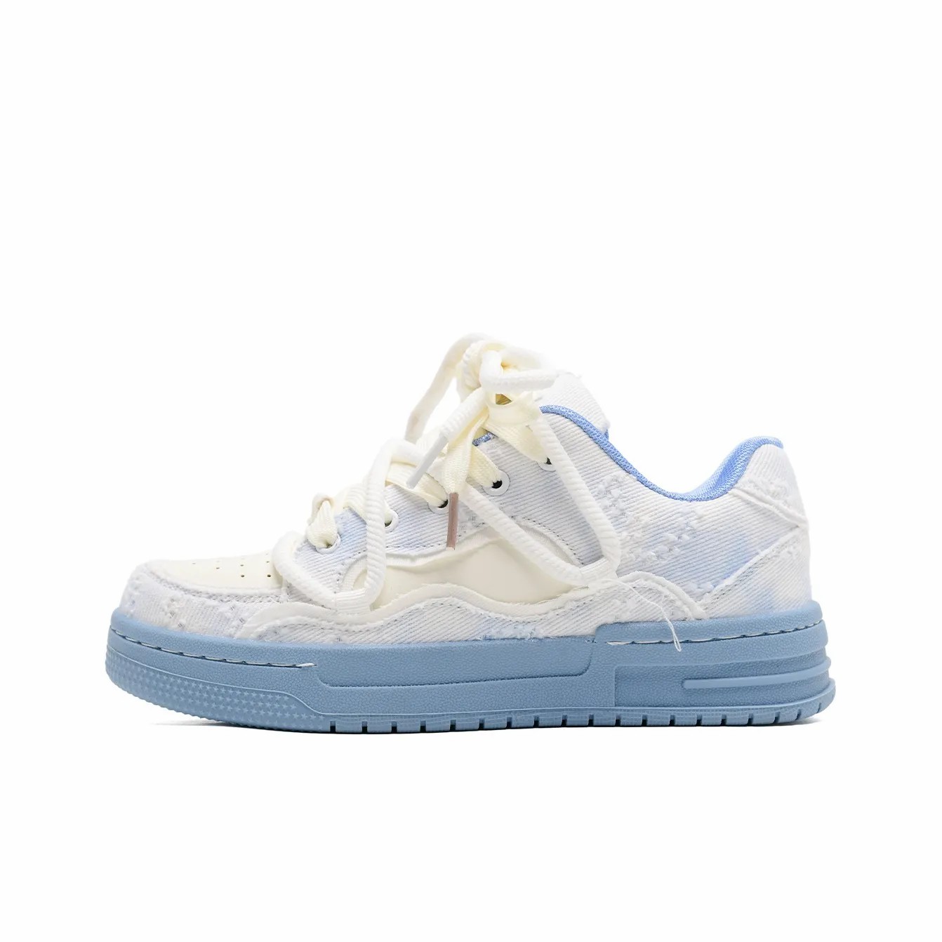 

UYRTW Лоу-топ скейтборд-кроссовки унисекс с защитой, ударопрочностью, балансом и поддержкой лейк блю, цвет Lake Blue