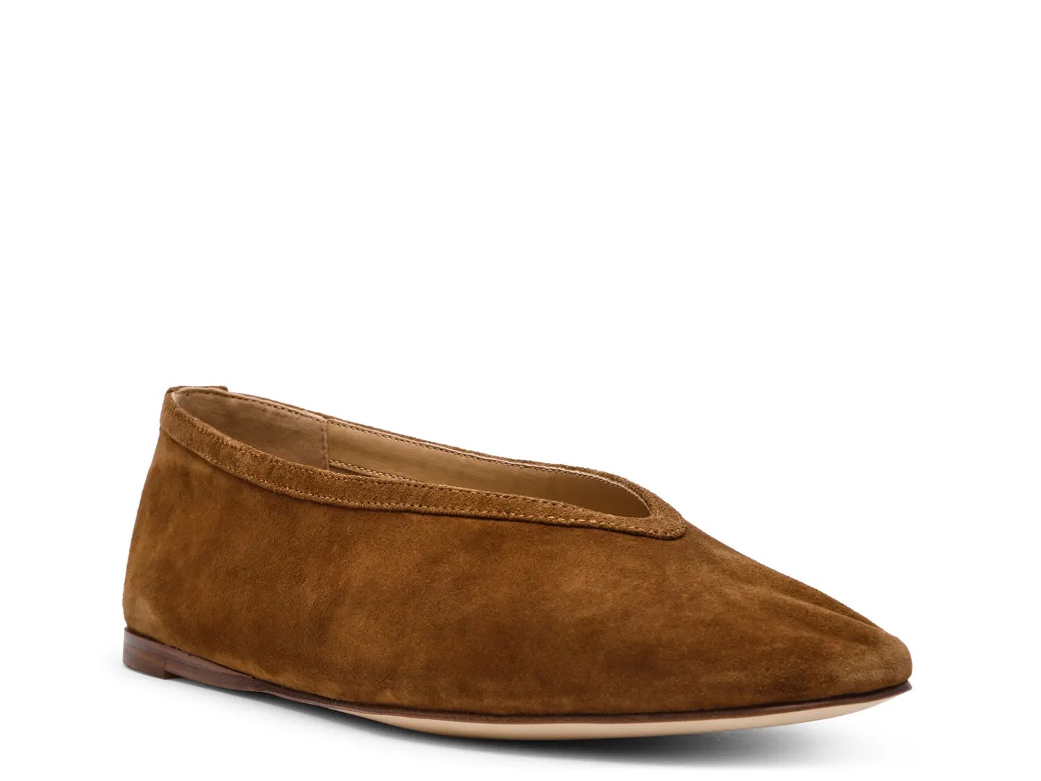 Балетки Steve Madden Leni Flat, Chestnut Suede