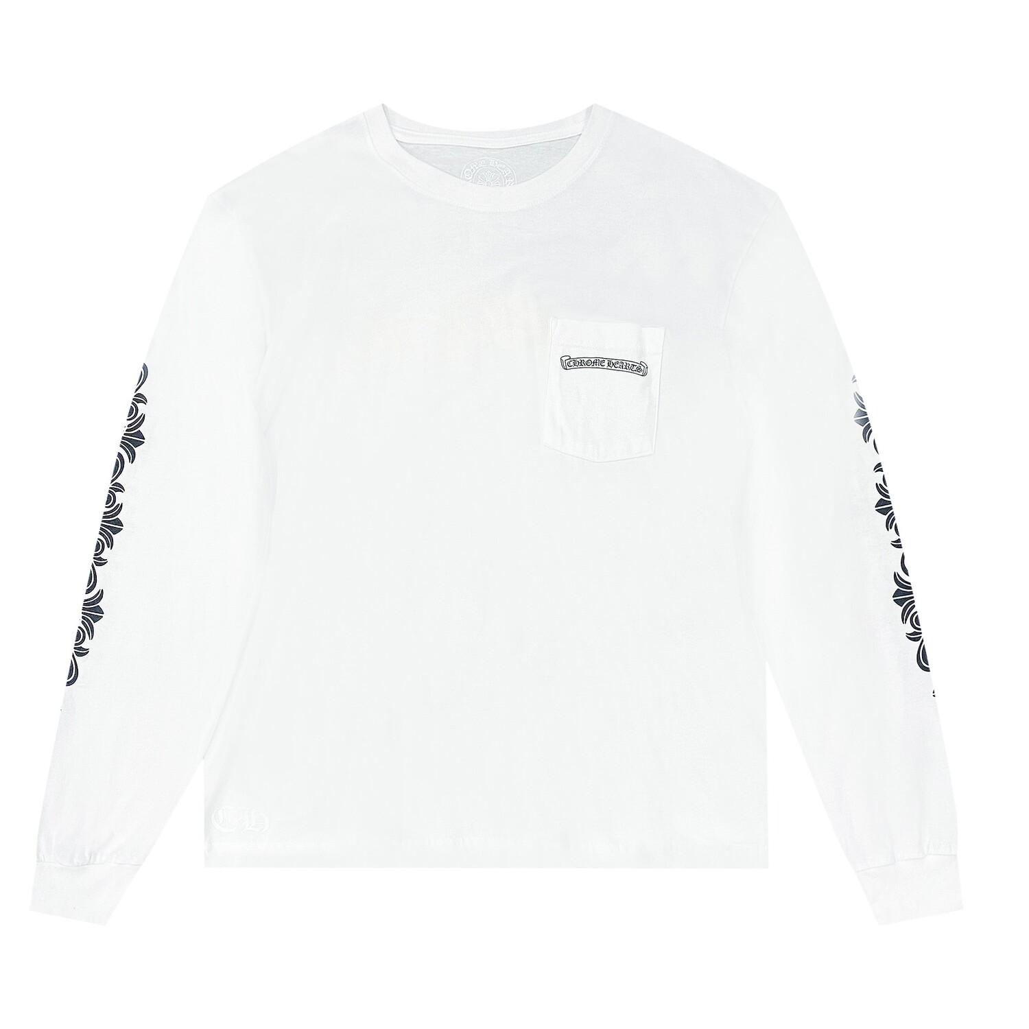 

Рубашка Chrome Hearts Aspen с длинными рукавами и цветочным принтом, цвет Белый