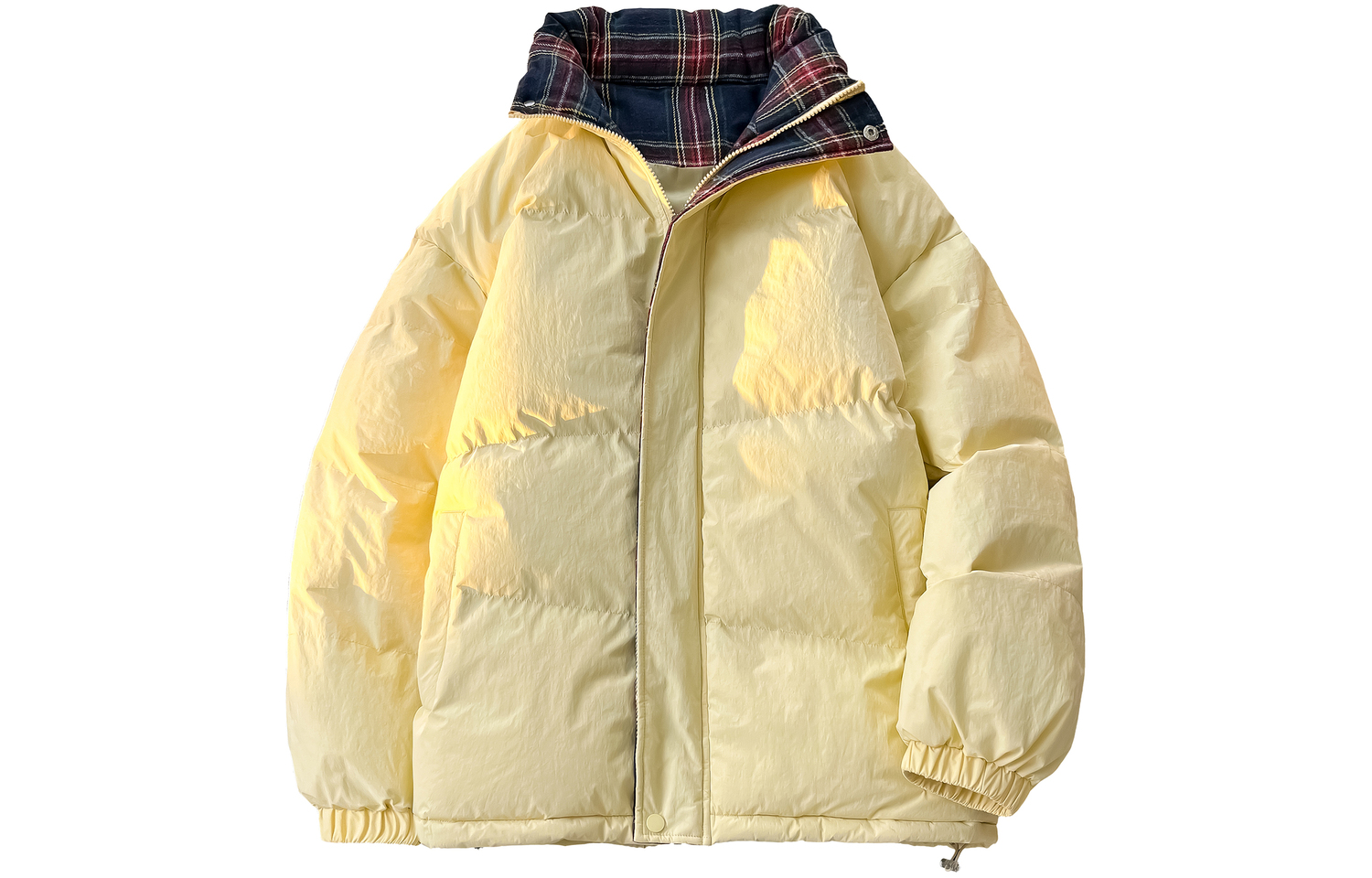 

WARRIOR Пуховик унисекс Huichao Open Ended Smile Collection, Light Yellow