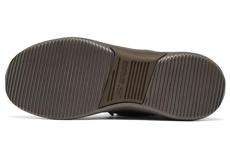 Зимние ботинки женские Skechers с мехом, коричневый — фото 4