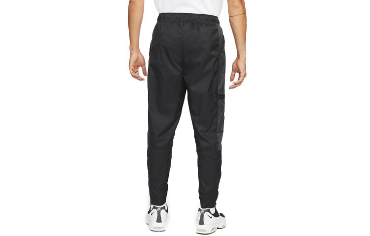 Спортивные брюки Men's Nike Casual Sports Training Bundle Feet Long Pants/Trousers Black DD6453-010 — фото 2