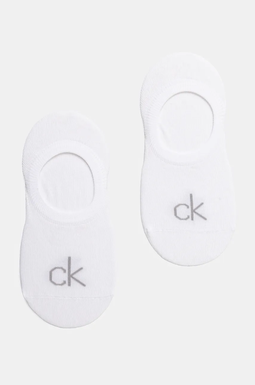 

2 упаковки носков Calvin Klein, белый