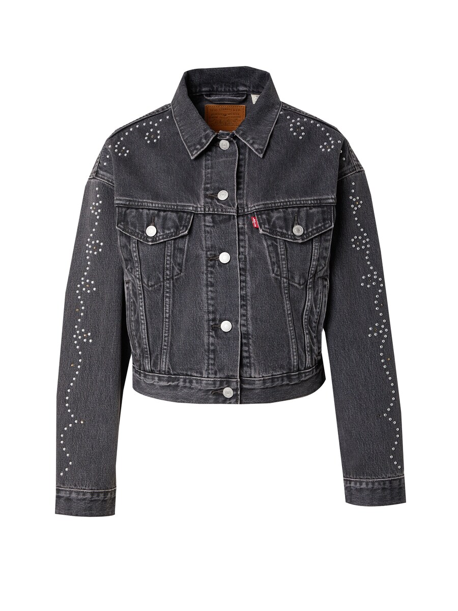 

Демисезонная куртка LEVIS Shrunken 90s Trucker Jacket, Black denim